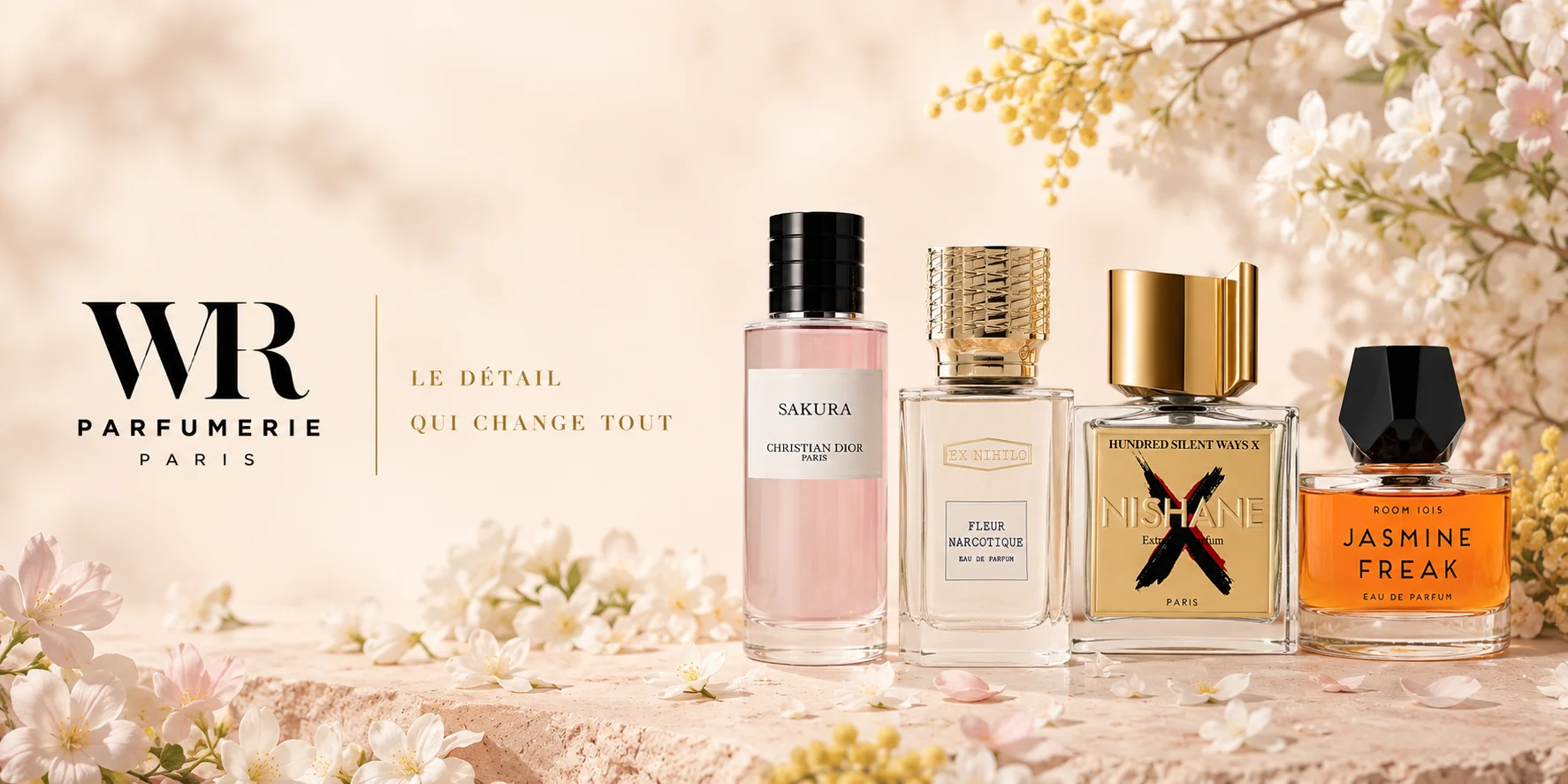 WR Parfumerie Paris — Collection floral